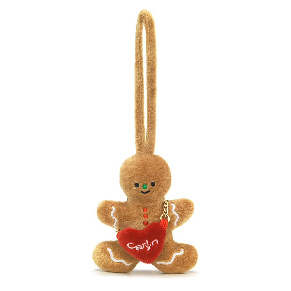 韓國CARLYN - [23FW] Gingerbread Bag Charm 薑餅人飾物 （可以作包包掛鉤飾物 )